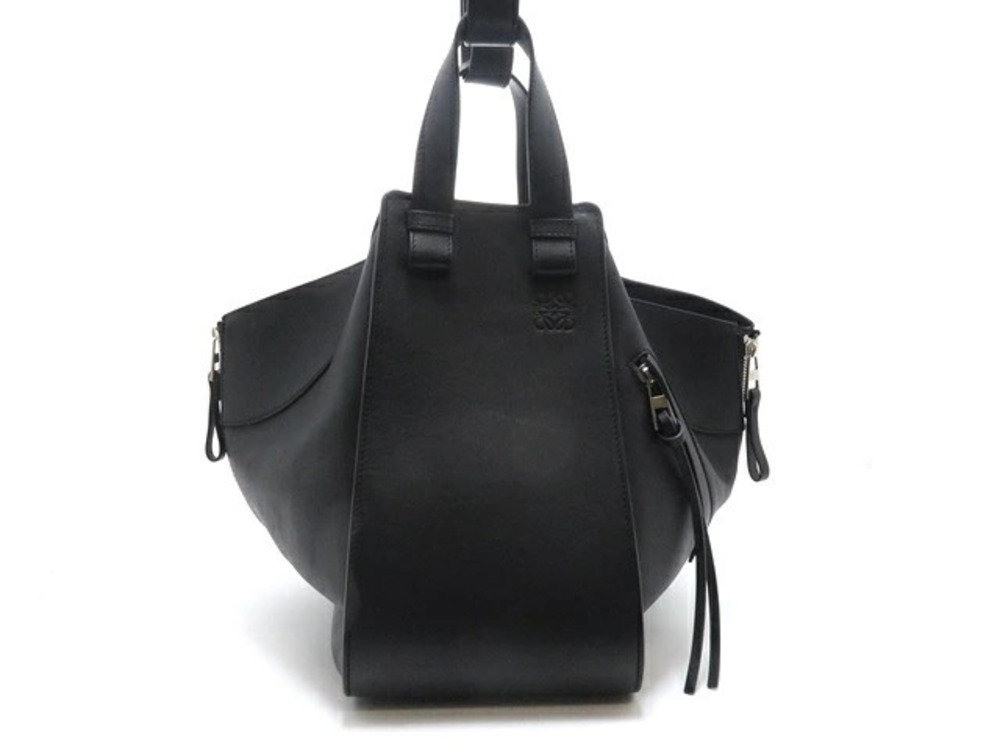 Loewe Hammock Handbag Noir Black Calfskin